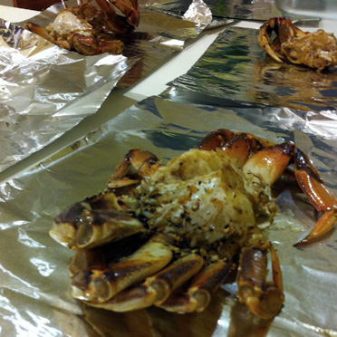 Pre-oven Crabs
