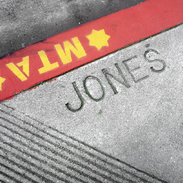 Jones Street Pavement