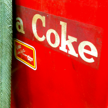 Vintage Coke Vending Machine